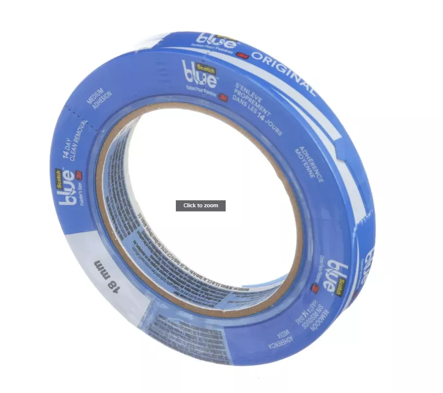 0.70 In. W X 60 Yd L Blue Medium Strength Original Painter's Tape 1 Pk