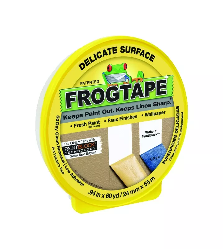 0.94 In. W X 60 Yd L Yellow Low Strength Painter's Tape 1 Pk