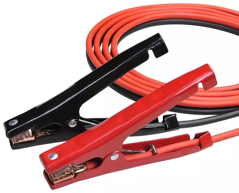 061614 Heavy-duty Booster Cable, 6 Awg, 16 Feet, 300 Amp, Red/black