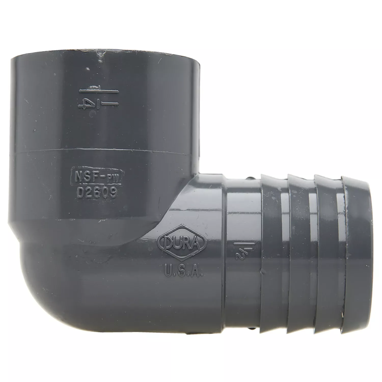 1-1/2 In. Ftg In. X 1-1/4 In. D Ftg Pvc 90 Degree Reducing Elbow 1 Pk