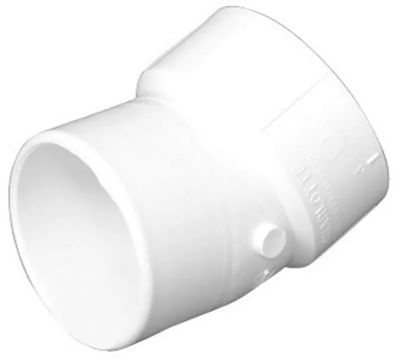 1-1/2 In. Hub X 1-1/2 In. D Spigot Pvc Elbow 1 Pk