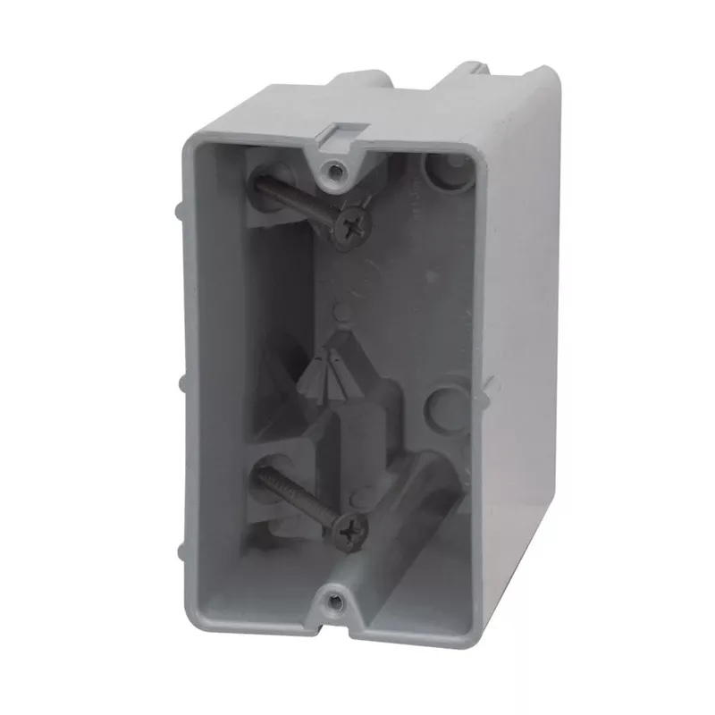 1 Gang Plus 22.5/cu. Electric Smart Box, Pvc