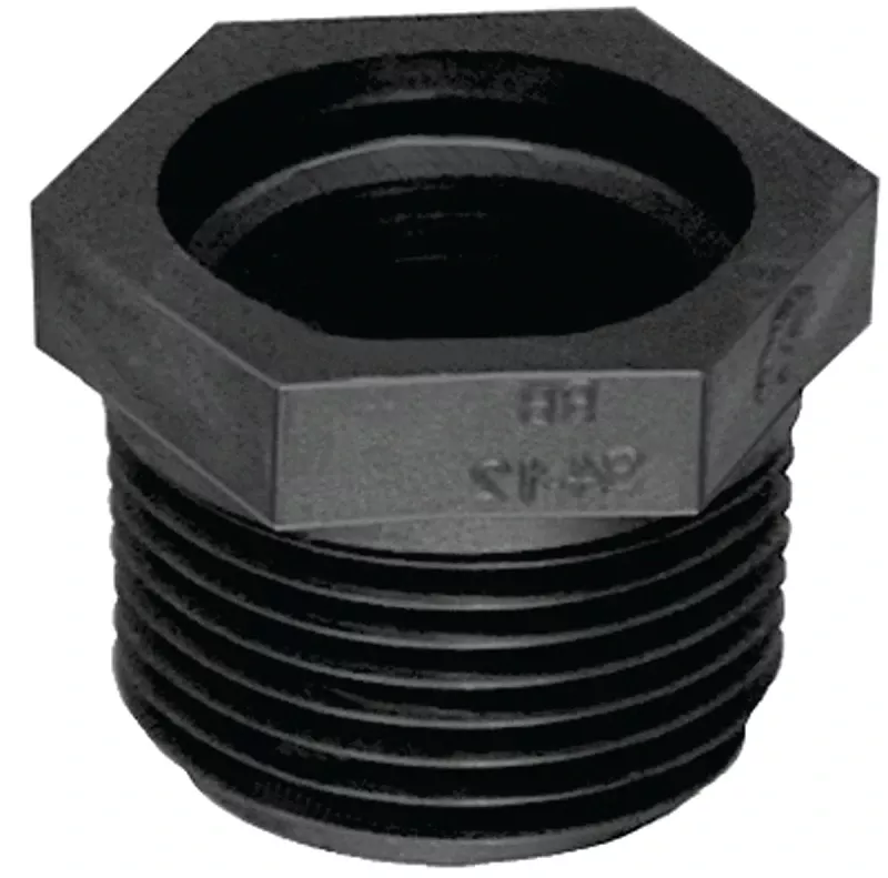 1 In. Mpt Each X 3/4 In. D Fpt Polypropylene Reducer Bushing 1 Pk
