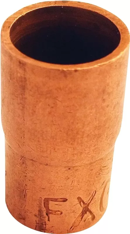 1 In. Sweat X 3/4 In. Dia. Sweat Copper Reducing Coupling