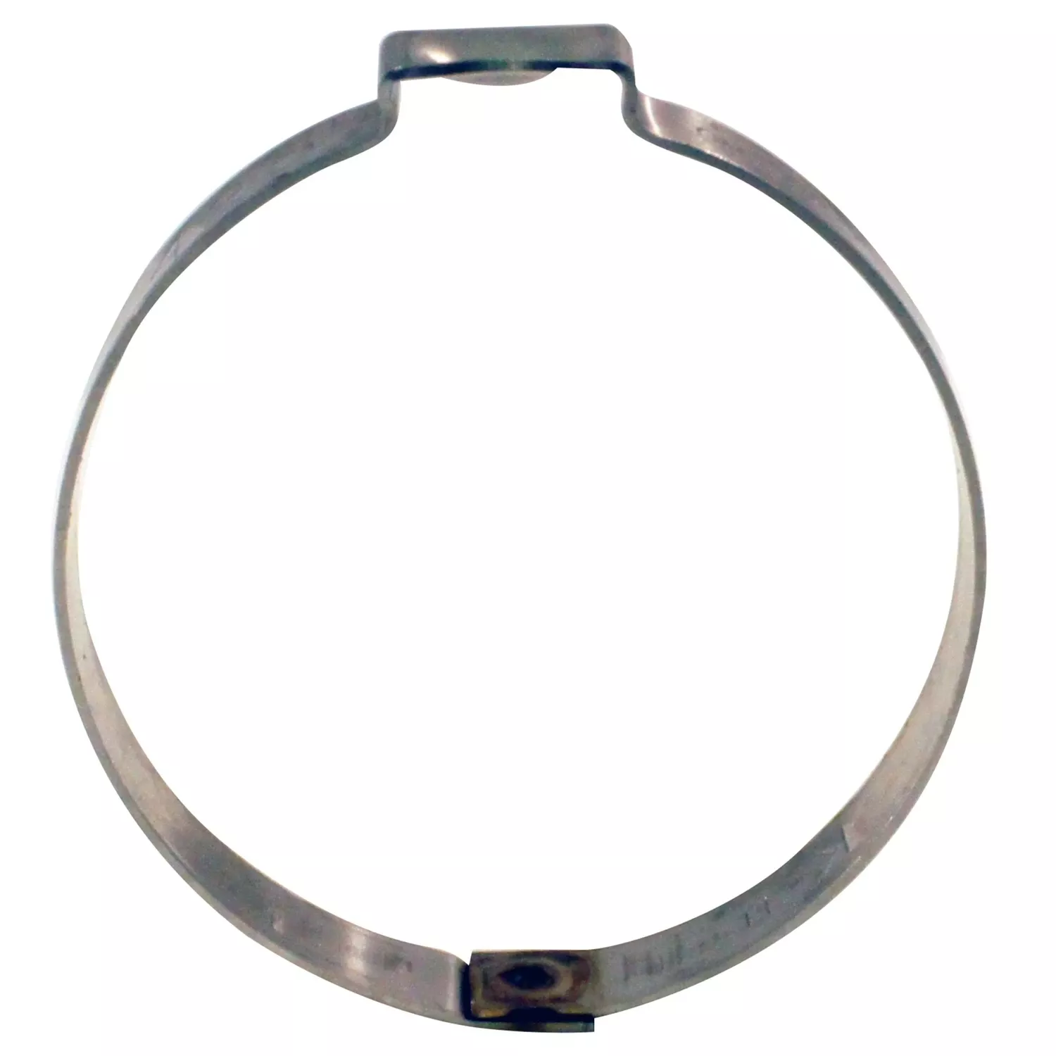 1 In To 1 In. Sae 24 Silver Clamp Ring Stainless Steel Band
