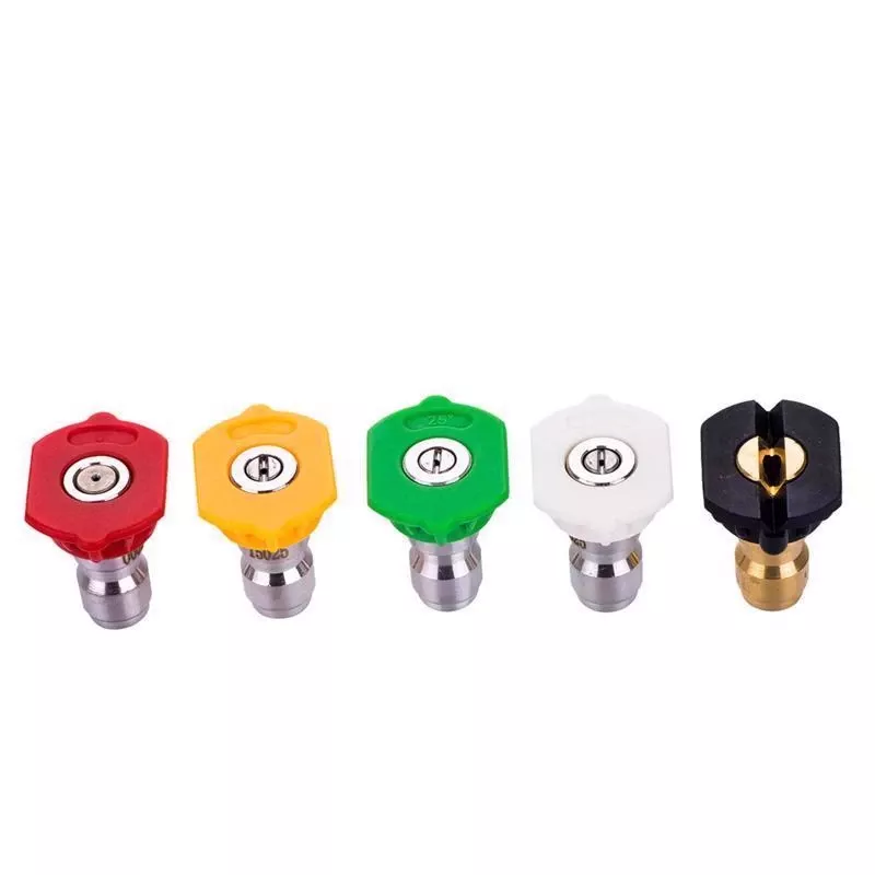 5-piece Brass Spray Nozzle Set 4500 Psi