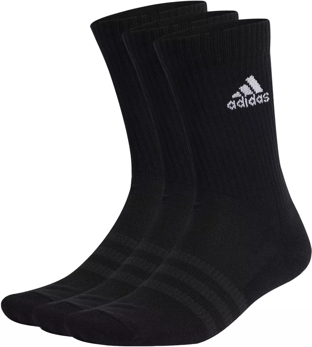 AdidasCushioned Crew Socks (3 Pairs)