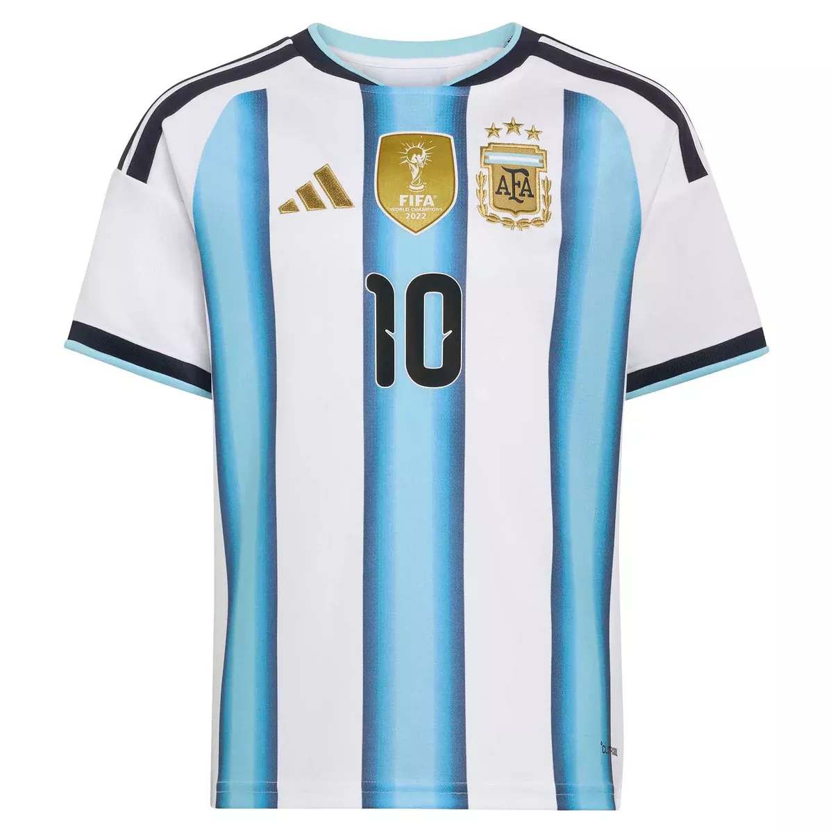 AdidasJunior's Argentina Lionel Messi 2026 Home Replica Soccer Jersey