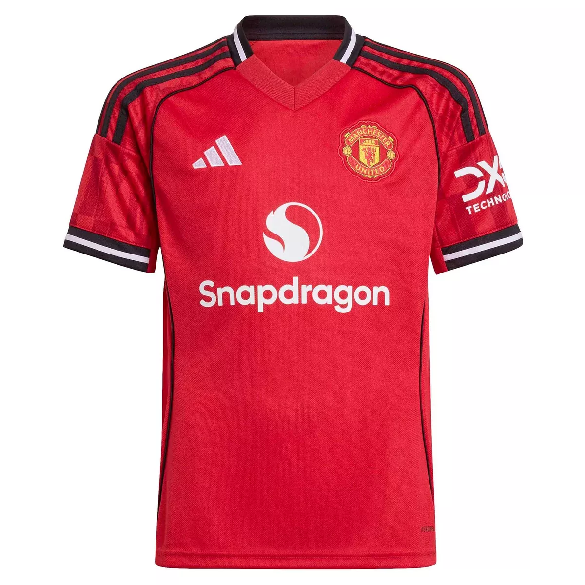 AdidasJunior's Manchester United 2025/26 Home Soccer Jersey