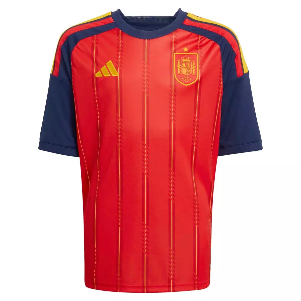 AdidasJunior's Spain 2026 Home Soccer Jersey