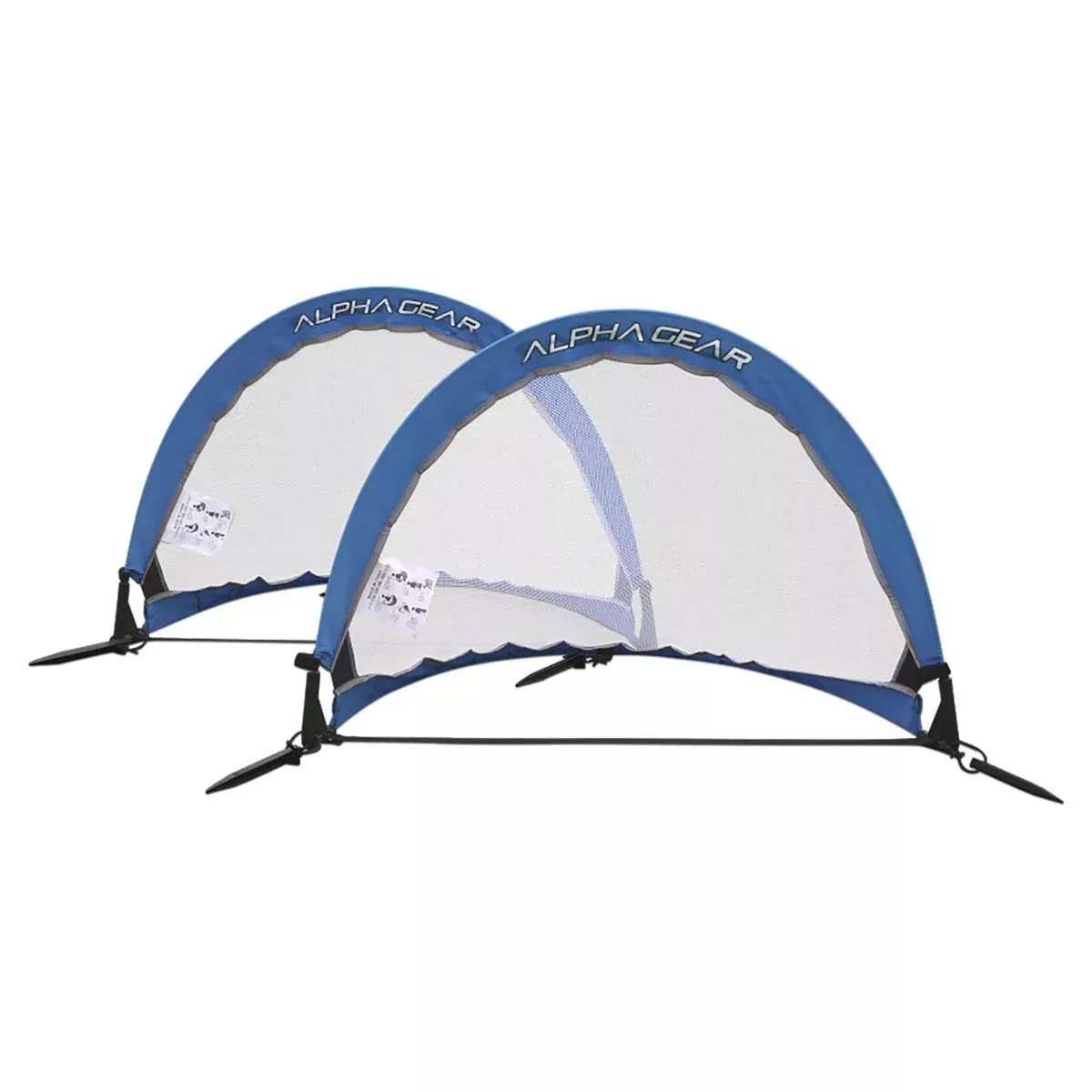 Alpha Gear6ft Pop Up Soccer Goals - 2 In One Carry Bag