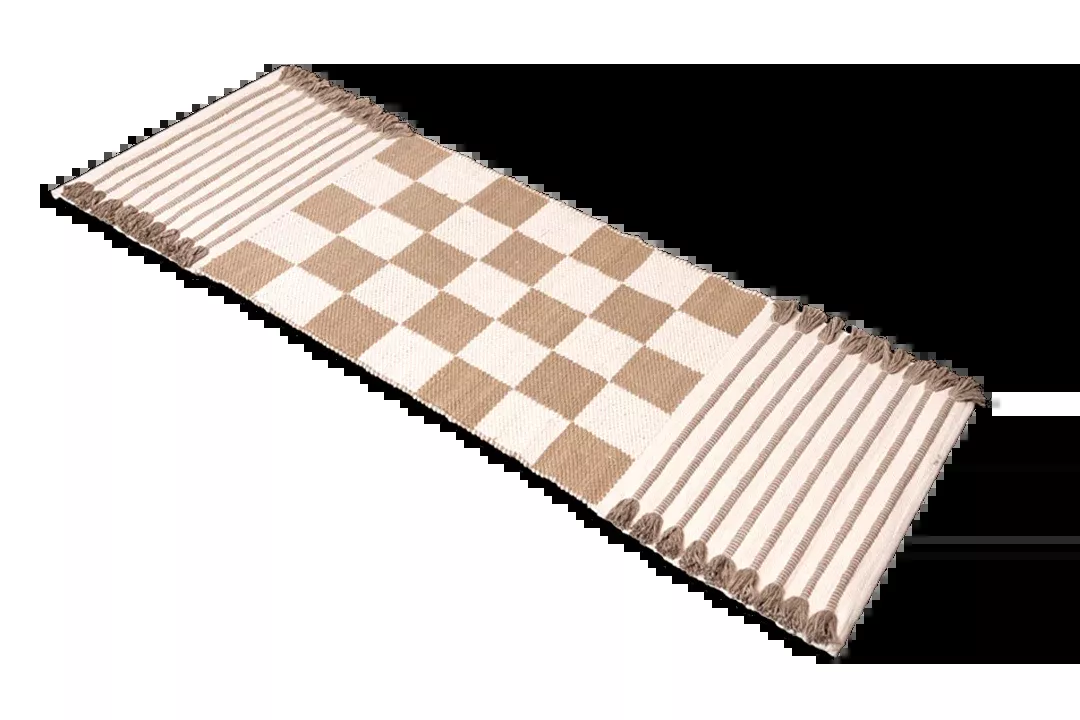 Bennd Yoga - Checkmate Ayurvedic Yoga Mat (Flat Weave)