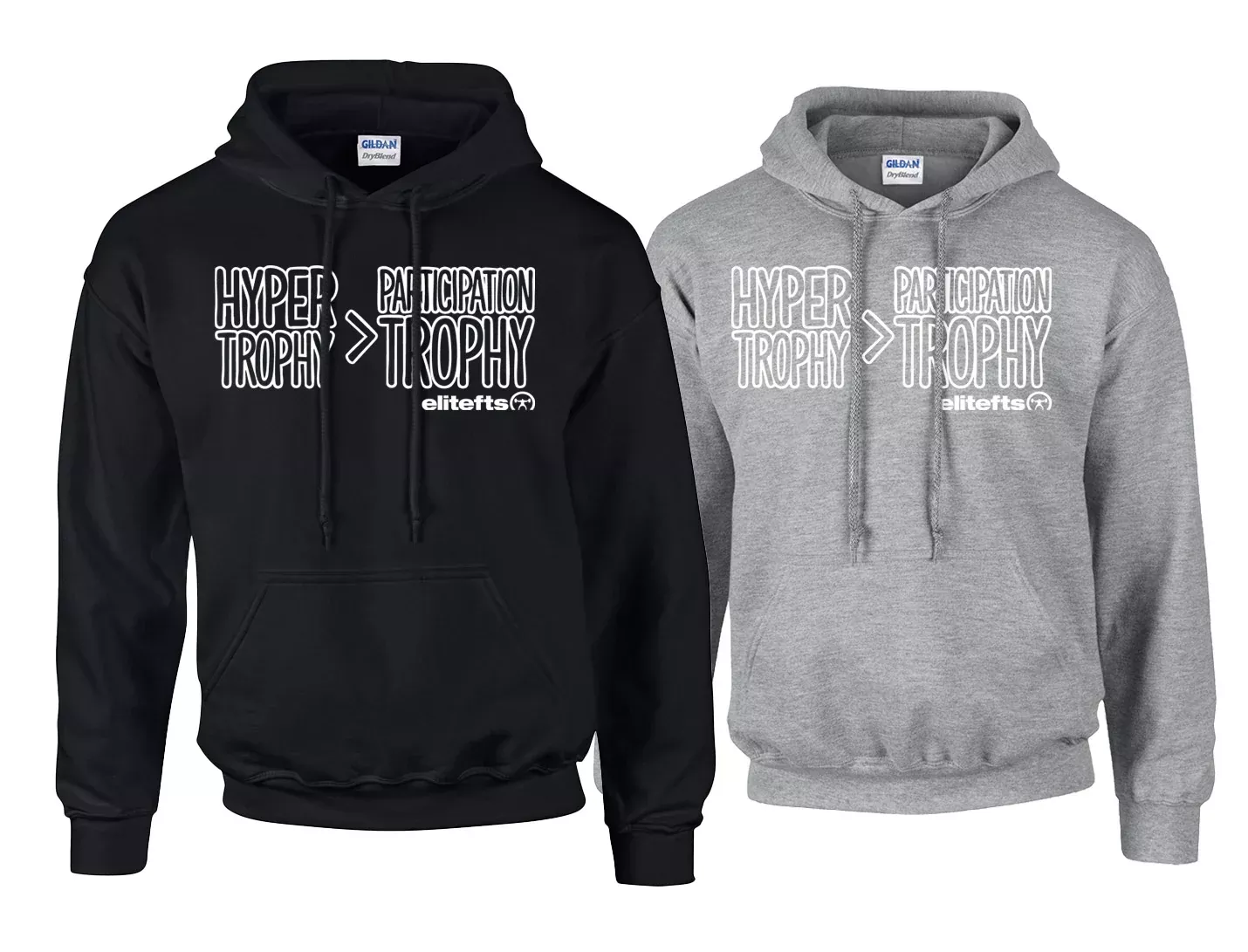 elitefts Hyper Trophy>Participation Trophy Hoodie