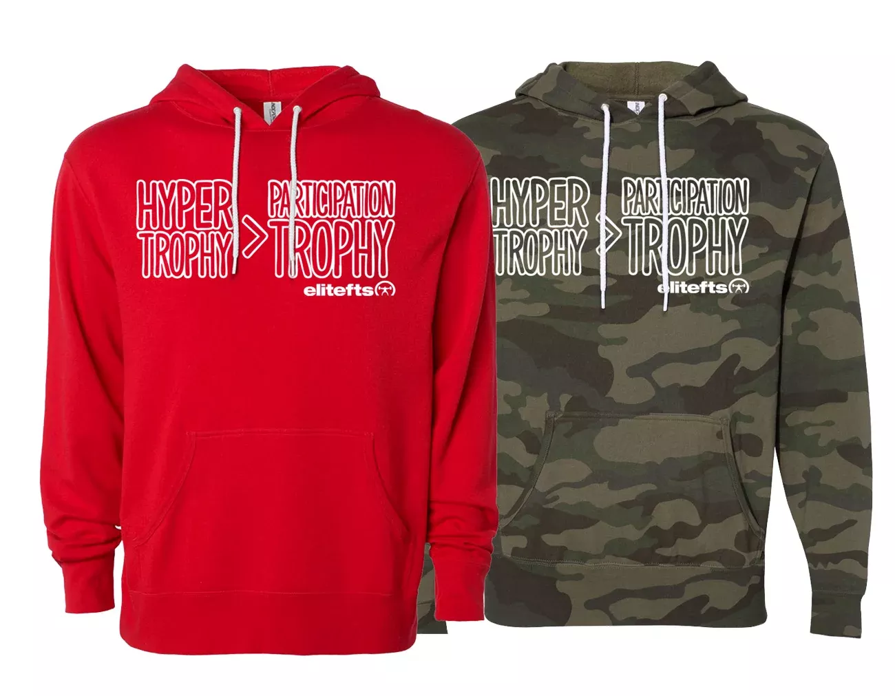 elitefts Hyper Trophy>Participation Trophy Lightweight Hoodie