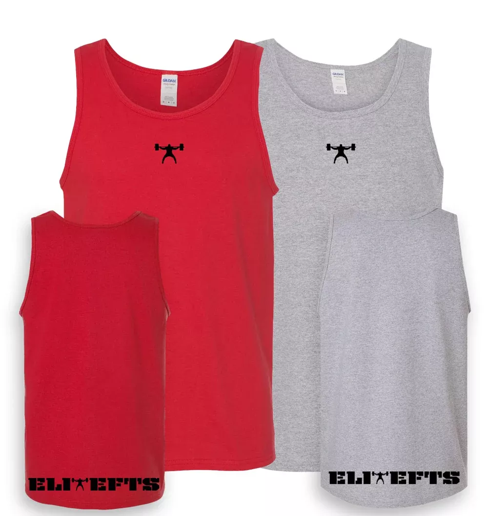 elitefts Rocky Black Tank Top