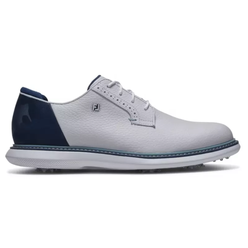 FootJoy Traditions Camo Blucher Golf Shoe White / Midnight Camo / Marine