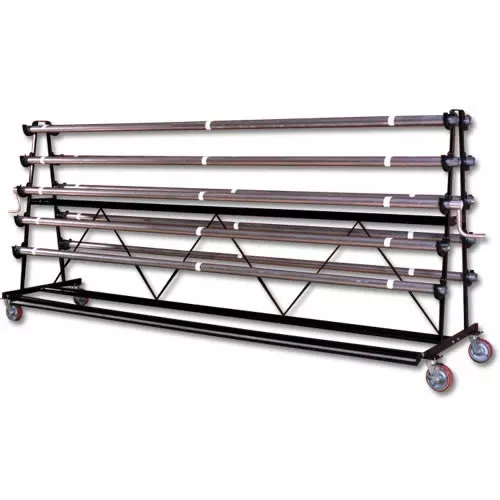 Gym Floor Cover Mobile Storage Rack - 10