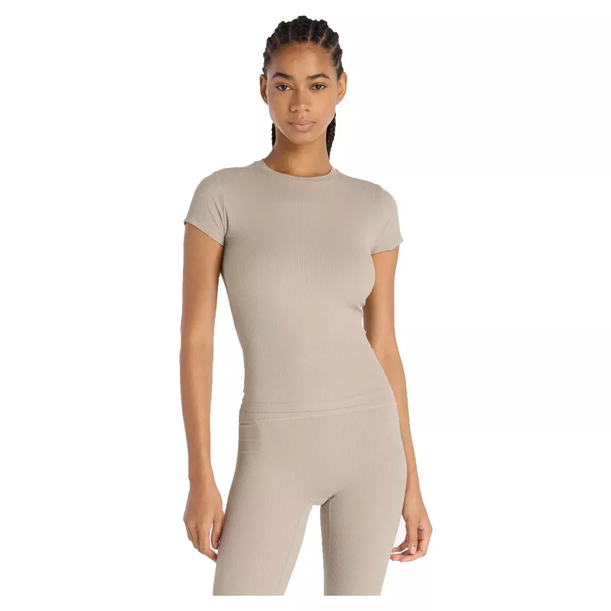 New BalanceWomen's Ribbed Fitted T-Shirt
