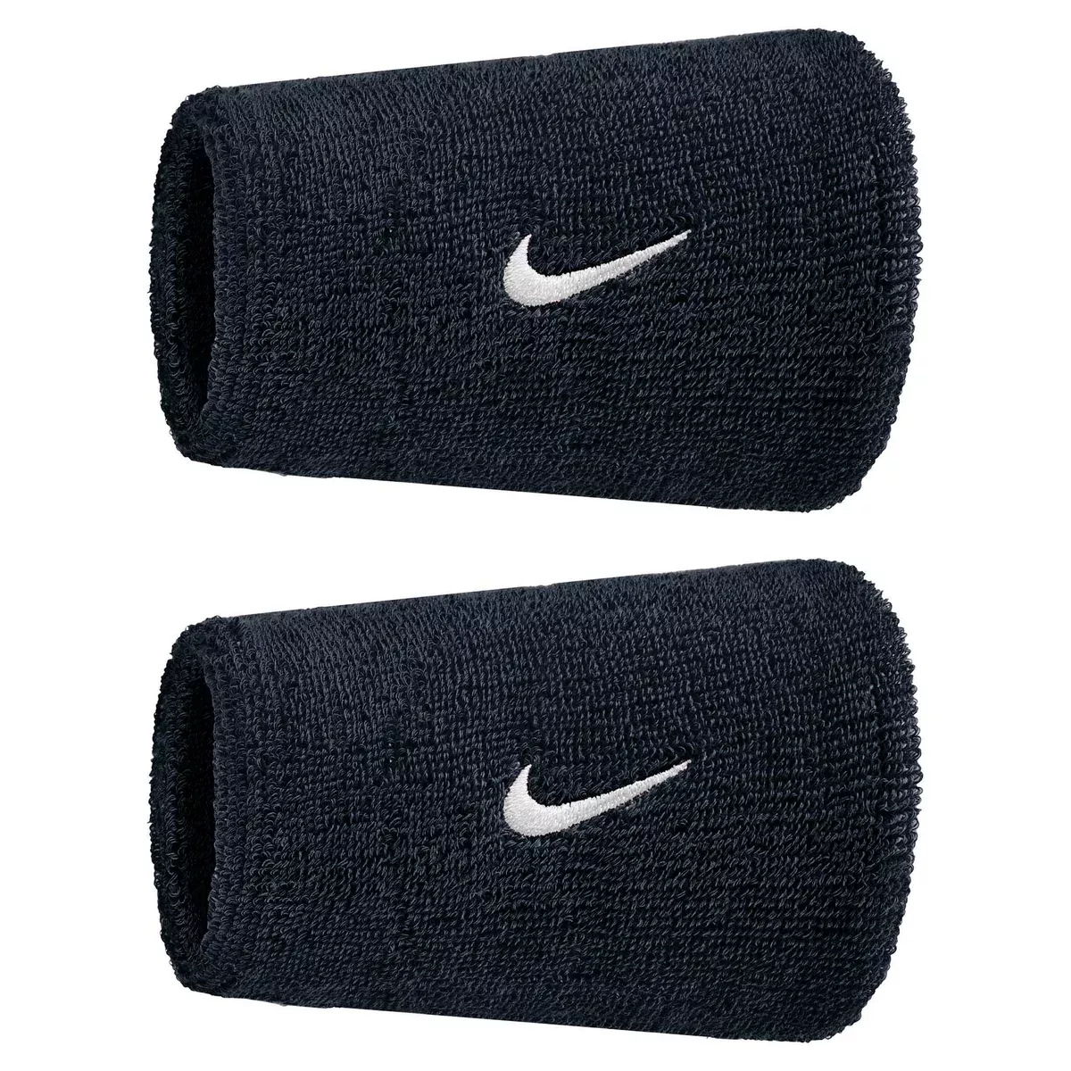NikeSwoosh Classic Doublewide Wristbands (2 Pack)