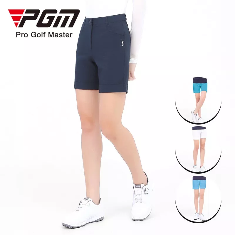 PGM KUZ101 summer women golf short stretch ladies qicky dry golf shorts white