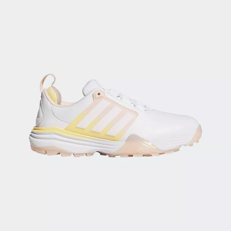 Womens Adipower 26 Spikeless Golf Shoes FTWWHT/BLUPNK/ICTA