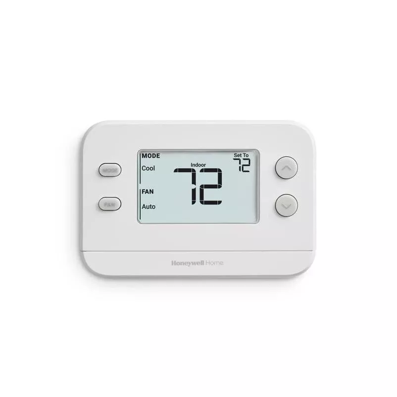 X1n Non‑programmable Push‑button Thermostat – White