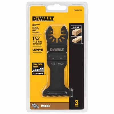 Xr Oscillating Tool Wood Cutting Blades, 3-pk.