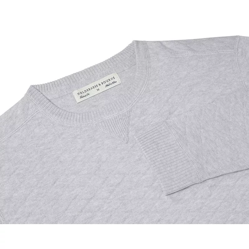 Yale Golf Course Ward Sweater: Heathered Gray Heathered Gray