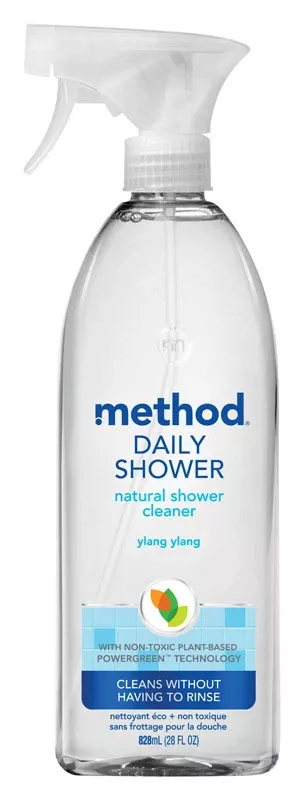 Ylang Ylang Scent Daily Shower Cleaner 28 Oz Liquid Trigger Spray Bottle