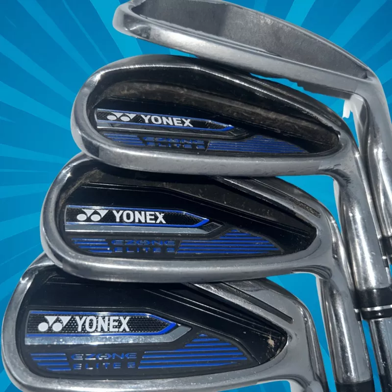 Yonex Ezone Elite 2 Iron Set / 5-PW+SW / Yonex Ezone Elite Regular Flex Shafts