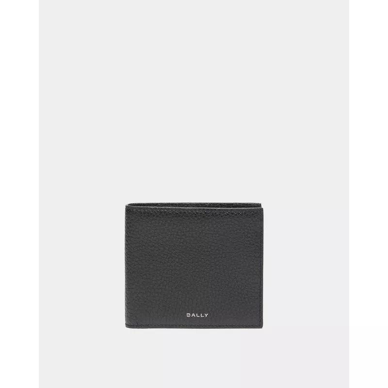 York Wallet In Black Grained Leather