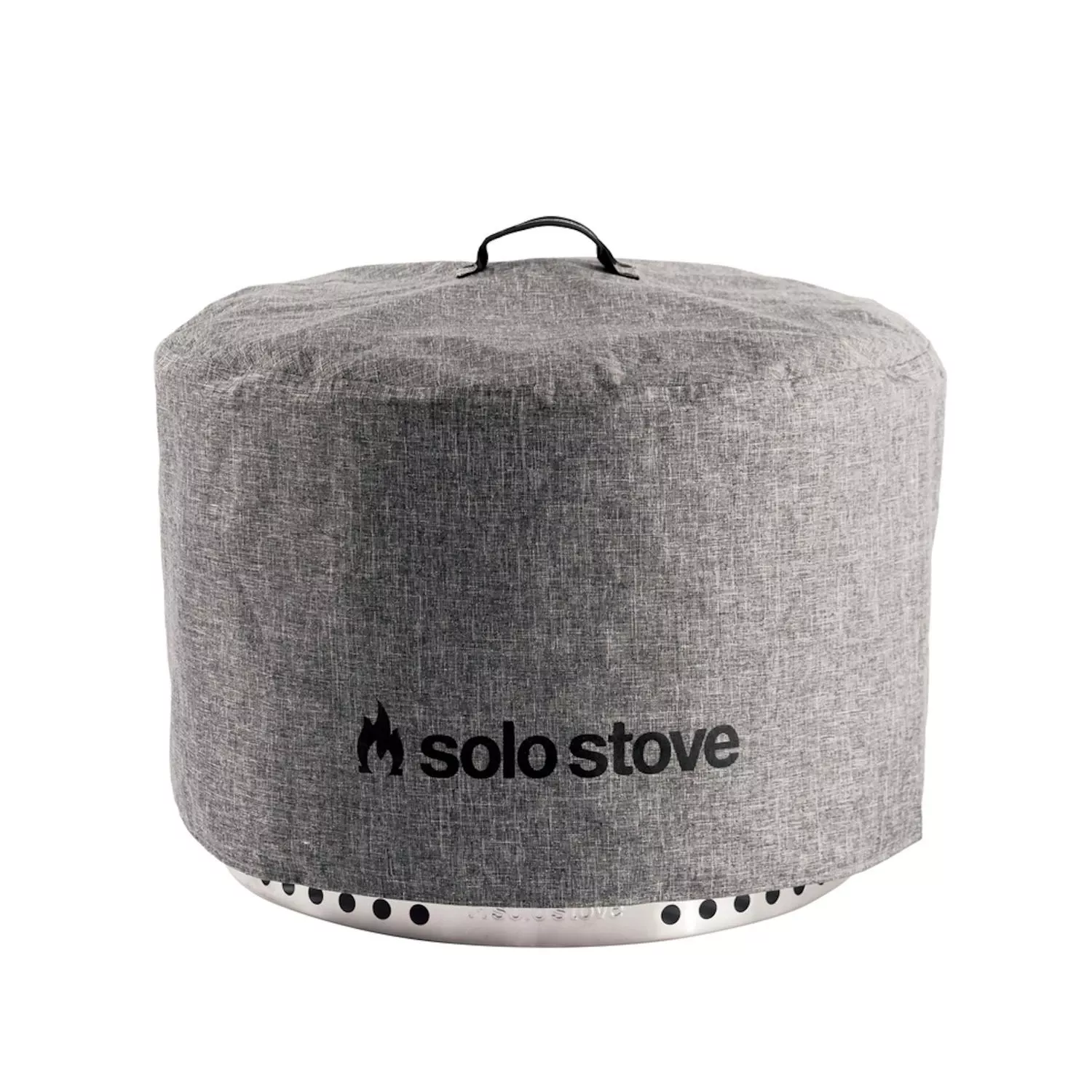 Yukon Gray Fire Pit Cover - Waterproof, Durable, 27 In. Round