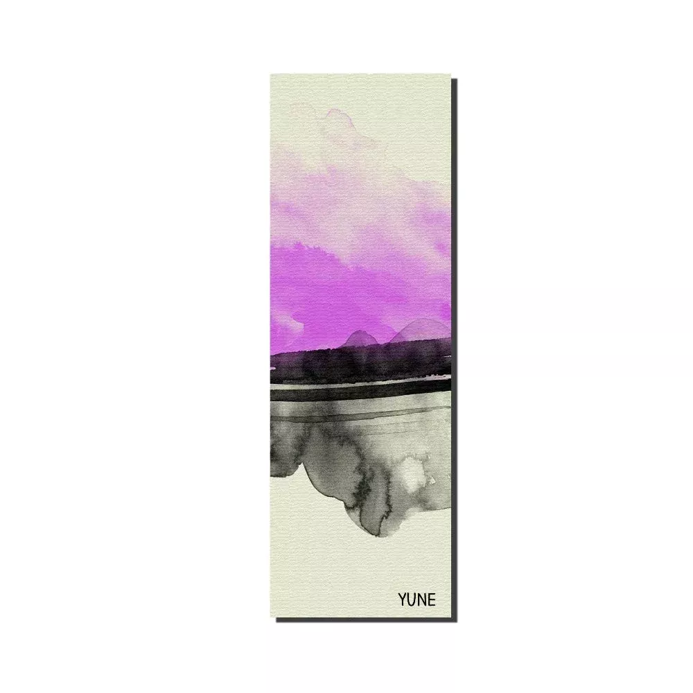 Yune Yoga - Off White Grippy Yoga Mat Spruce