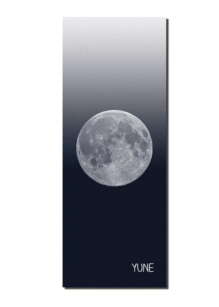 Yune Yoga - Yoga Mat | 6mm Lightweight | Blue Moon | Non-Slip | Eco Friendly | Alpha Centurion