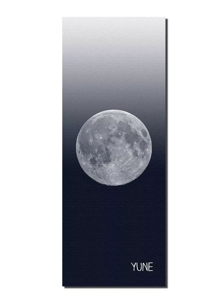 Yune Yoga - Yoga Mat | 6mm Thick | Blue Moon | Non-Slip | Eco Friendly | Alpha Centurion