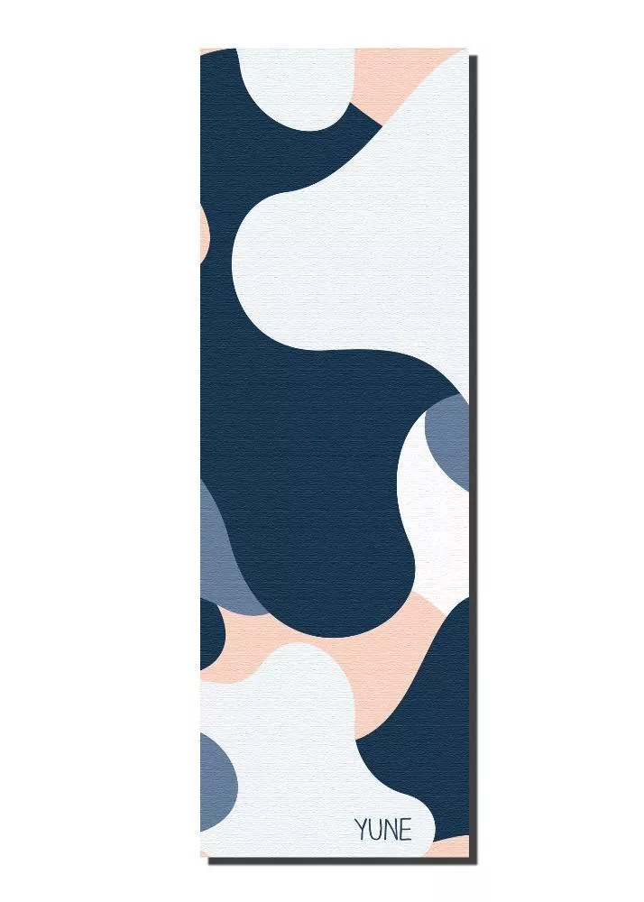 Yune Yoga - Yoga Mat | 6mm Thick | Blue | Non-Slip | Eco Friendly | Astrid
