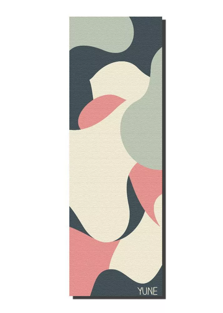 Yune Yoga - Yoga Mat | 6mm Thick | Blue | Non-Slip | Eco Friendly | Echo