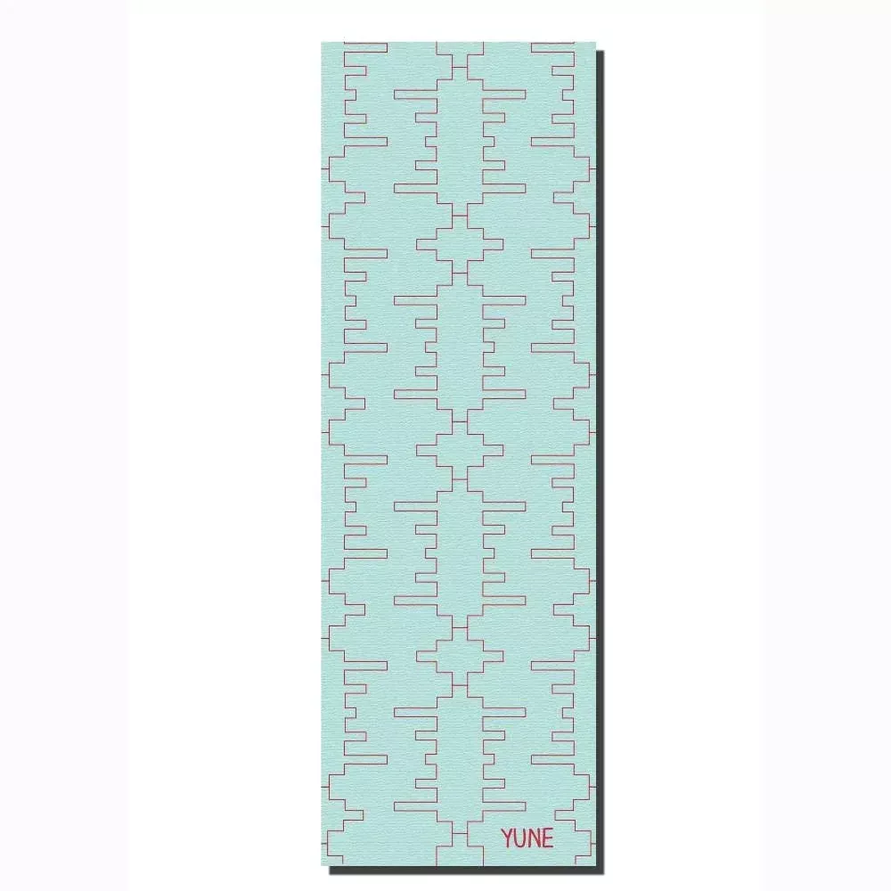 Yune Yoga - Yoga Mat | 6mm Thick | Blue | Non-Slip | Eco Friendly | SR38
