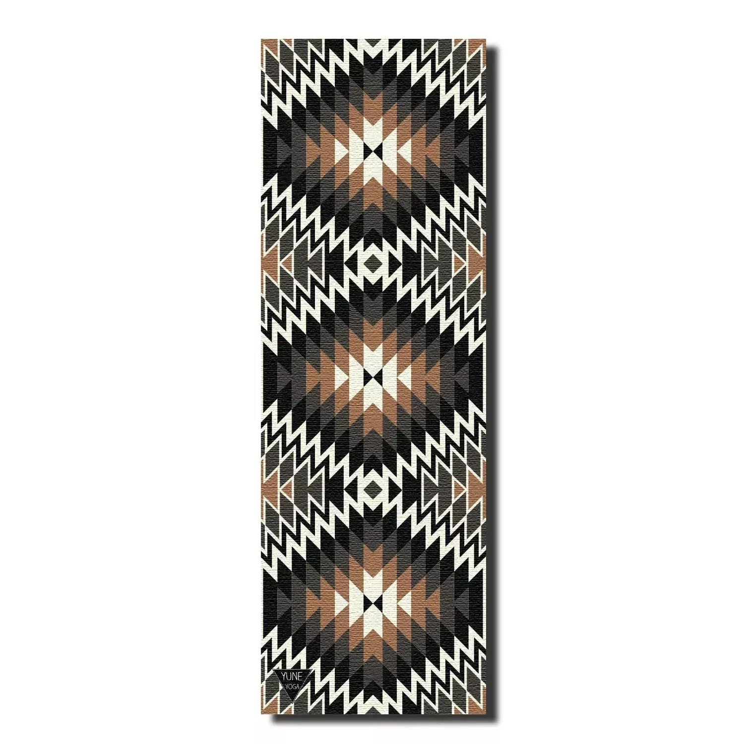 Yune Yoga - Yoga Mat | 6mm Thick | Brown | Non-Slip | Eco Friendly | Red Rocks Sands