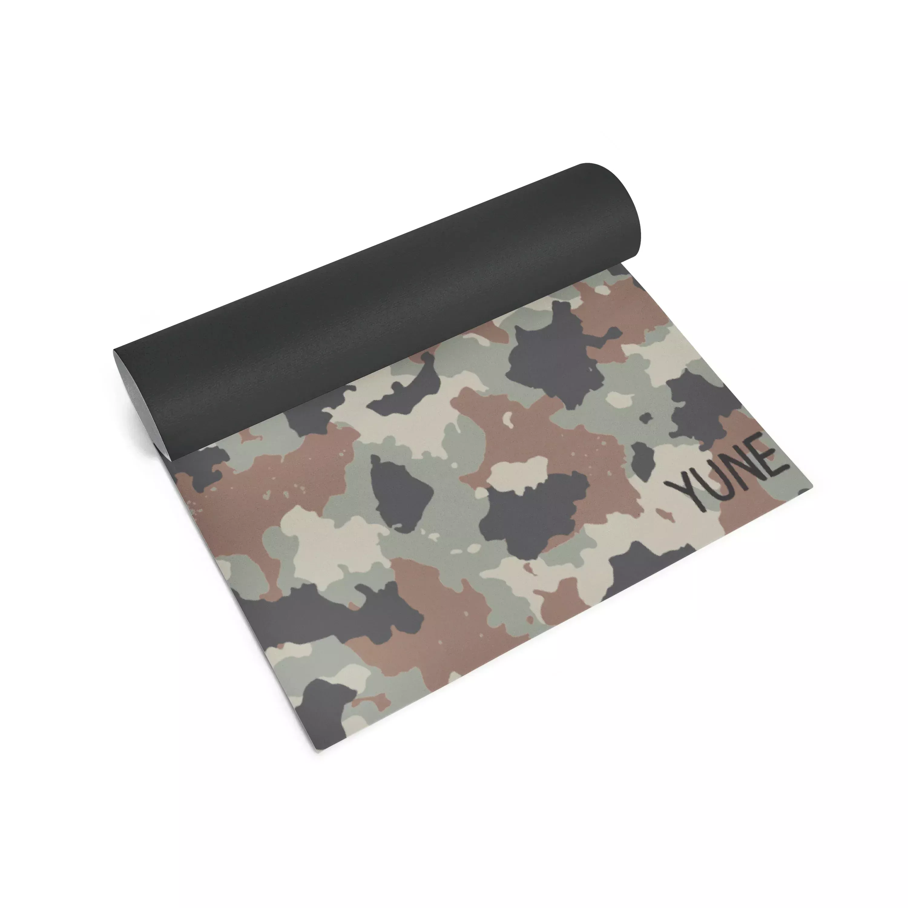 Yune Yoga - Yoga Mat | 6mm Thick | Camo | Non-Slip | Eco Friendly | Camo 3