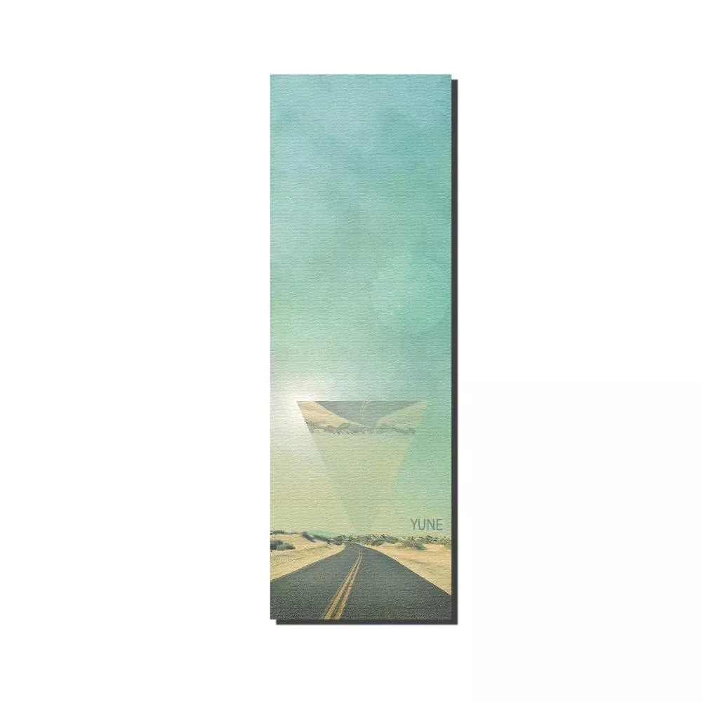 Yune Yoga - Yoga Mat | 6mm Thick | Green | Non-Slip | Eco Friendly | Sycamore