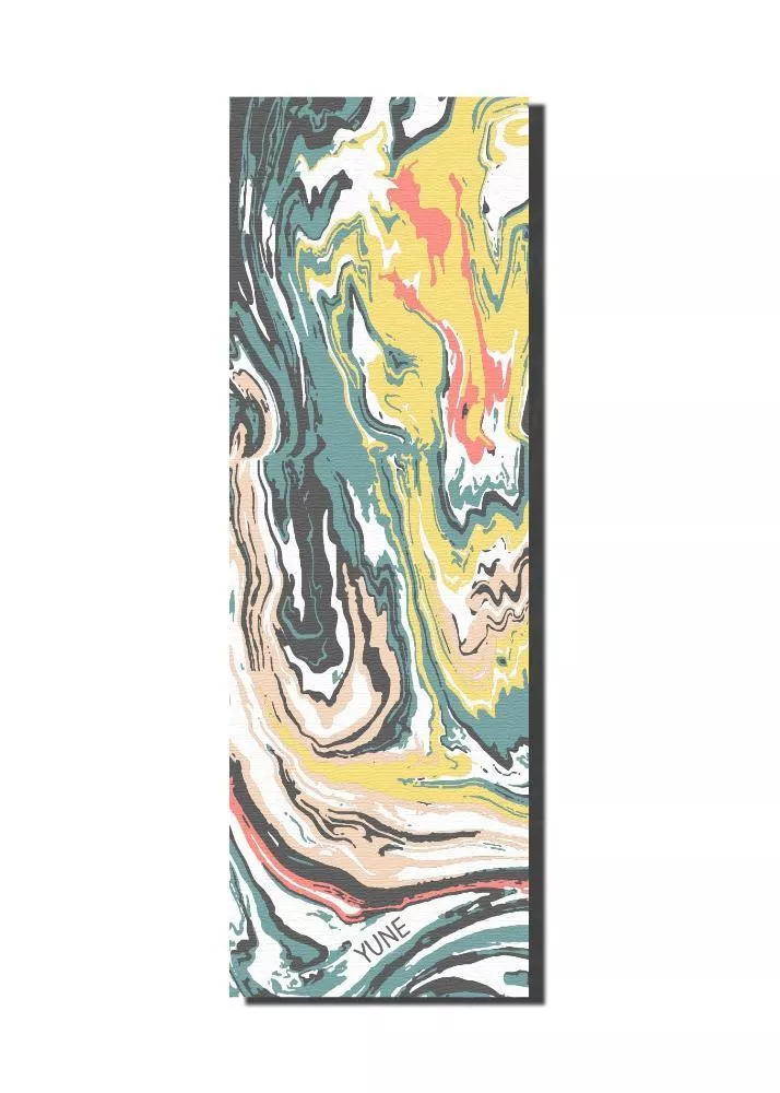 Yune Yoga - Yoga Mat | 6mm Thick | Marble | Non-Slip | Eco Friendly | Taurus
