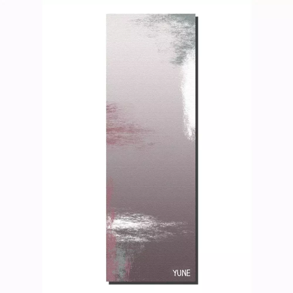 Yune Yoga - Yoga Mat | 6mm Thick | Maroon | Non-Slip | Eco Friendly | XE54