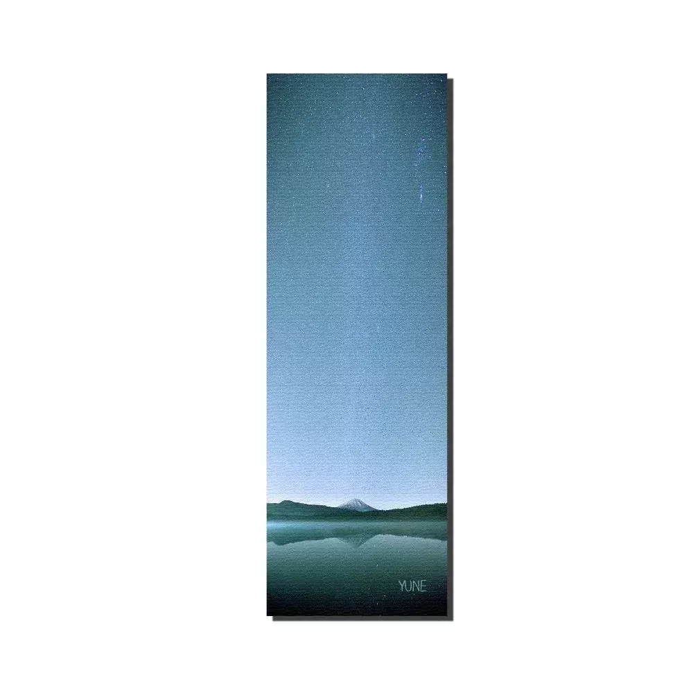 Yune Yoga - Yoga Mat | 6mm Thick | Mountain | Non-Slip | Eco Friendly | Maple