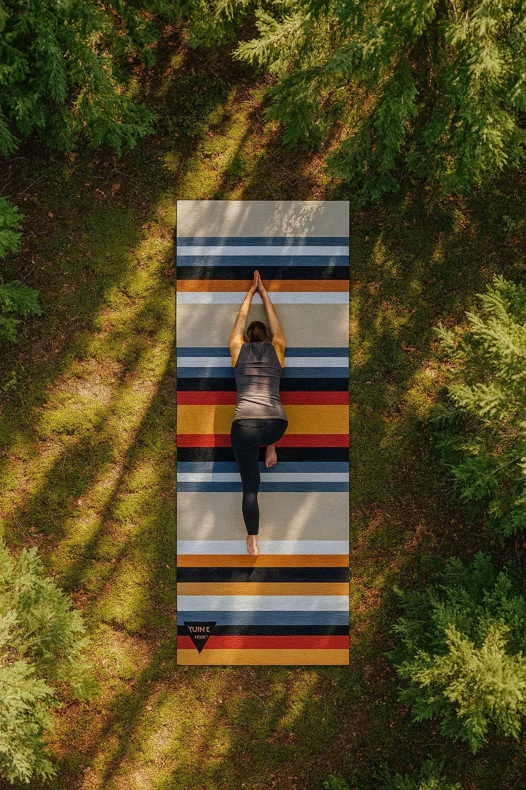 Yune Yoga - Yoga Mat | 6mm Thick | Multi Color | Non-Slip | Eco Friendly | Falcons Rest