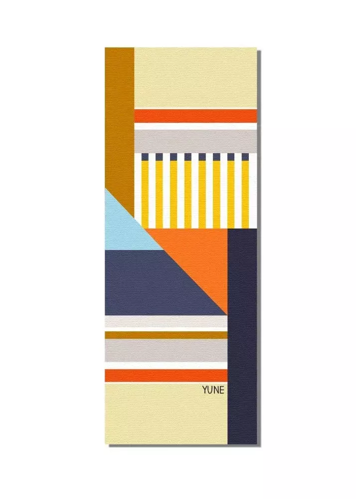 Yune Yoga - Yoga Mat | 6mm Thick | Multicolor | Non-Slip | Eco Friendly | Othello