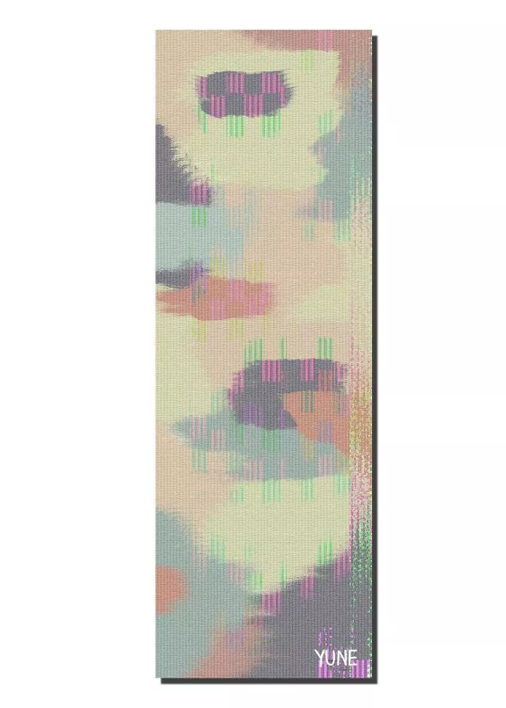 Yune Yoga - Yoga Mat | 6mm Thick | Multicolored | Non-Slip | Eco Friendly | Pandora