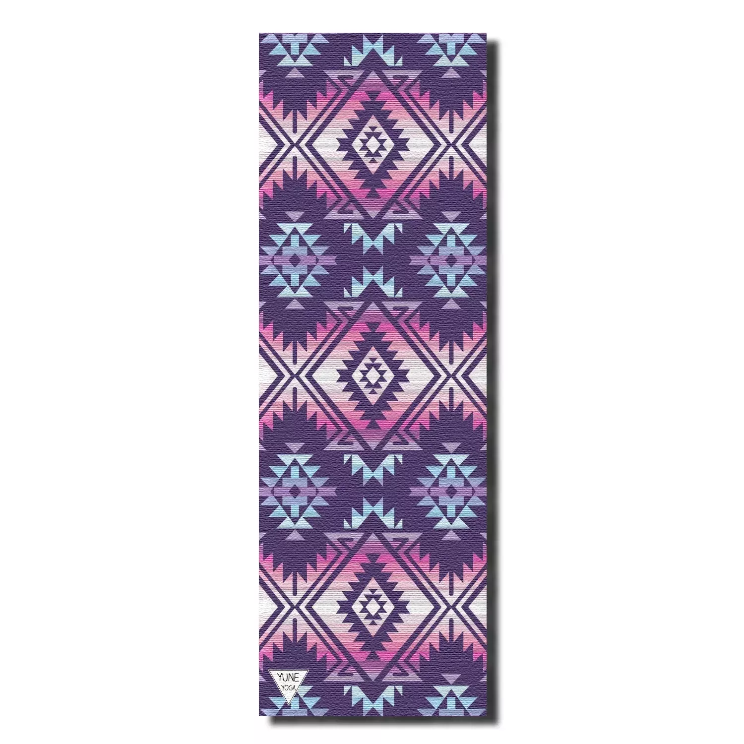 Yune Yoga - Yoga Mat | 6mm Thick | Purple | Non-Slip | Eco Friendly | Jerome Midnight