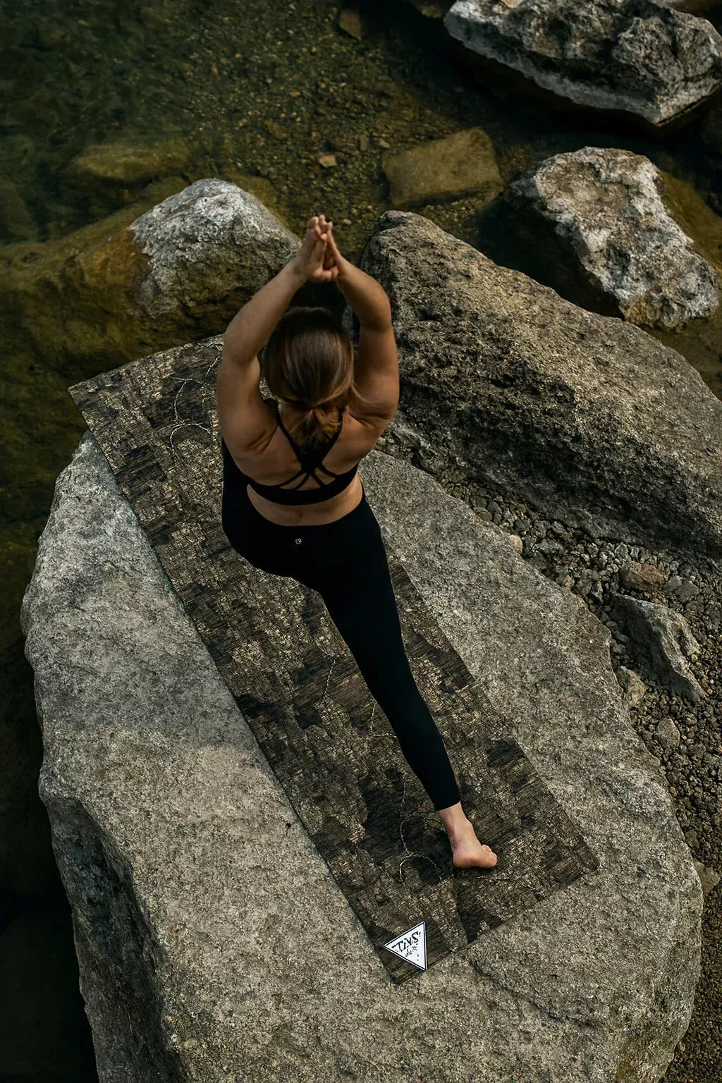 Yune Yoga - Yoga Mat | 6mm Thick | RealTree | Non-Slip | Eco Friendly | Timber Pattern