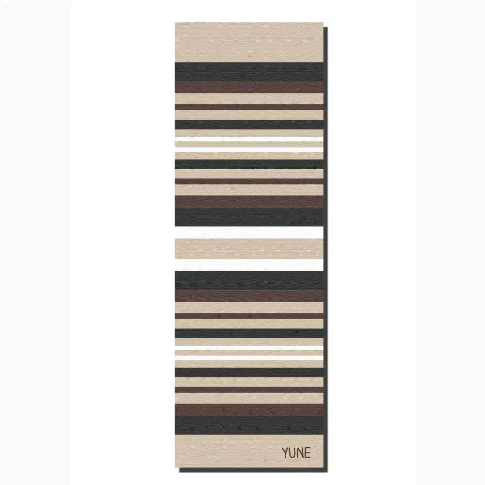 Yune Yoga - Yoga Mat | 6mm Thick | Tan | Non-Slip | Eco Friendly | PD46